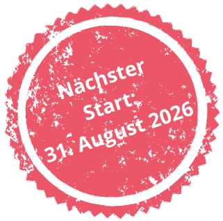 Stempel Programmstart für Webseite, 31.8.2026, 321x319